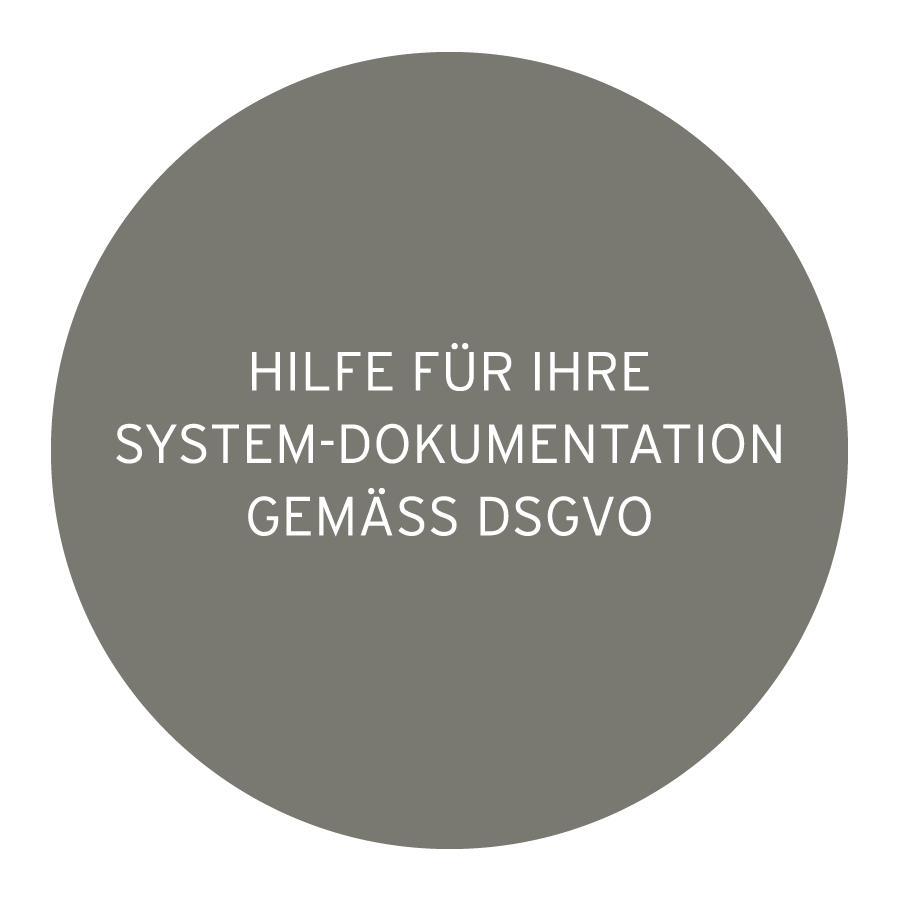 Beispielbild für DSGVO-konforme Systemdokumentation